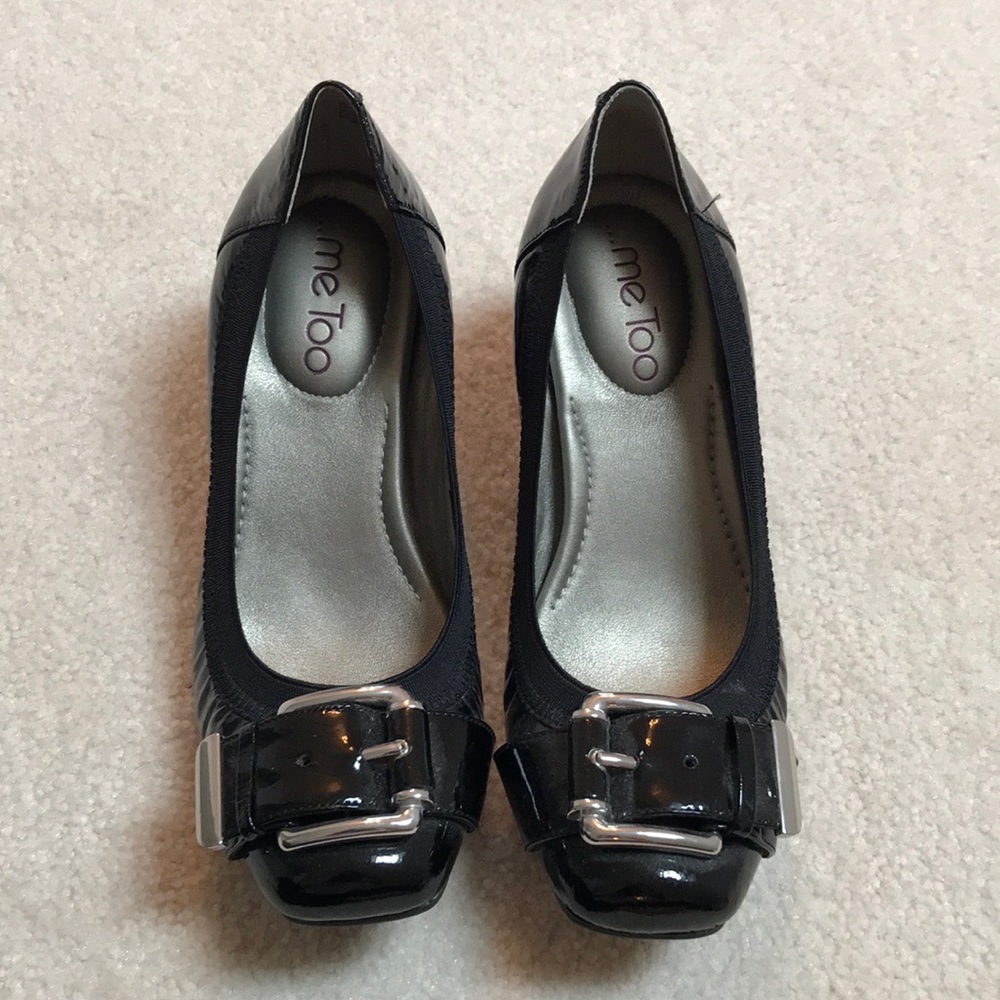 Black work shoes